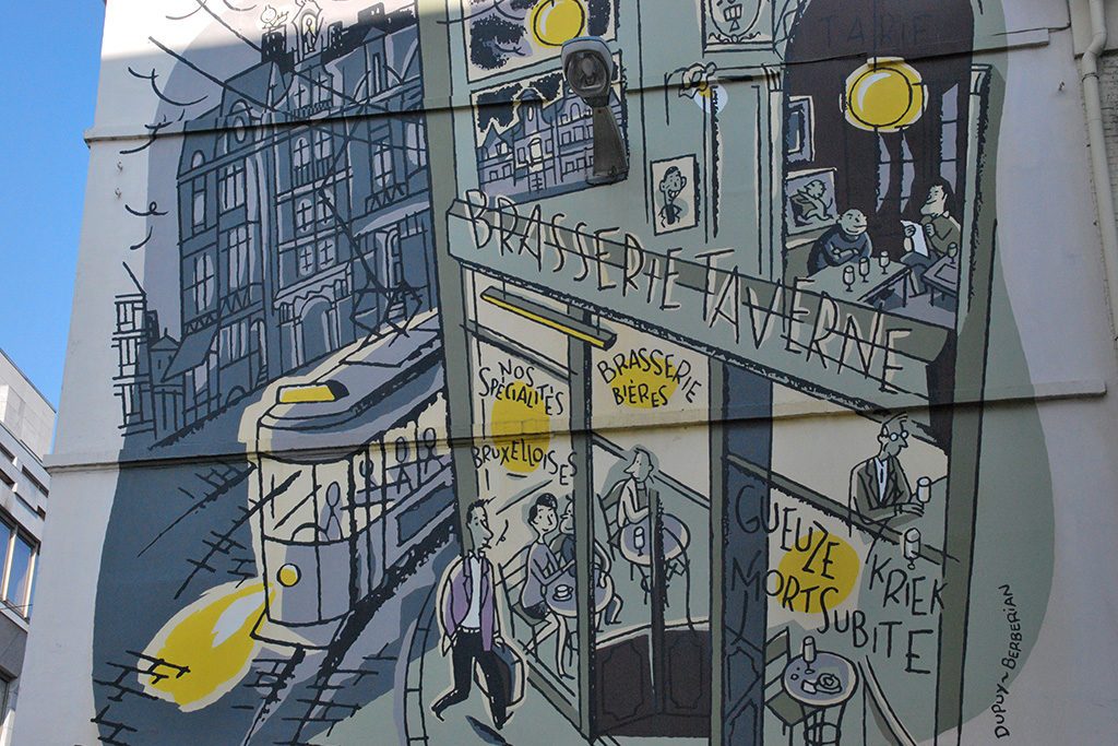 Gatekunst i Belgia | Ølakademiet AS Gatekunst i Belgia