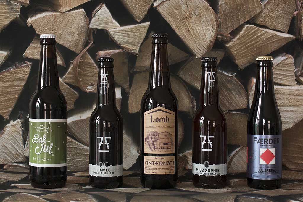 De fem beste juleølene i klassen håndverksøl butikk