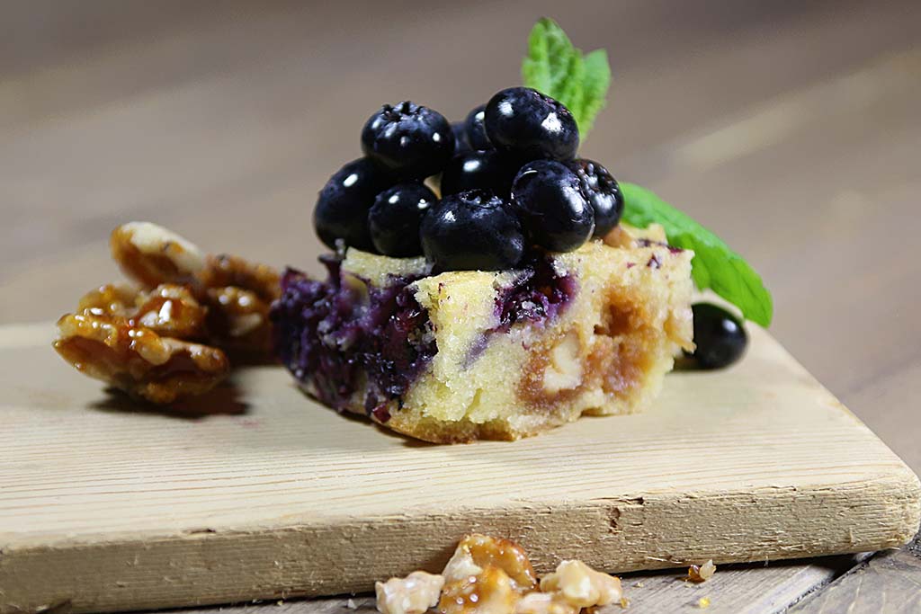 Saftig blåbærkake med øl og sjokolade | Ølakademiet AS