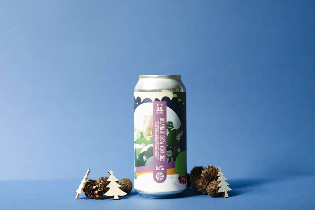 Brew York  Dreams Of Brew York 2022   Cranberry Redcurrant Apple  Cinnamon Pastry Sour Juleoeltest av utenlandske juleoel 2022 