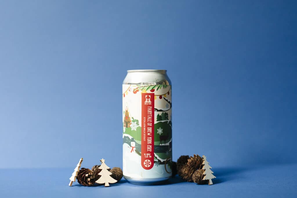 Brew York  Fairytale Of Brew York 2022 Stollen Milk Stout Juleoeltest av utenlandske juleoel 2022