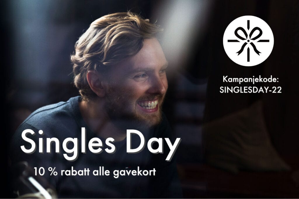 Singles Day   10  rabatt alle gavekort