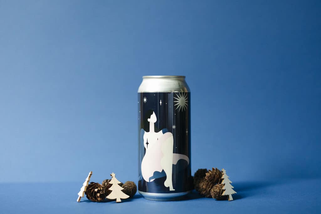 Merekai  When The Snow Falls Luxury White Chocolate Stout Juleoeltest av utenlandske juleoel 2022