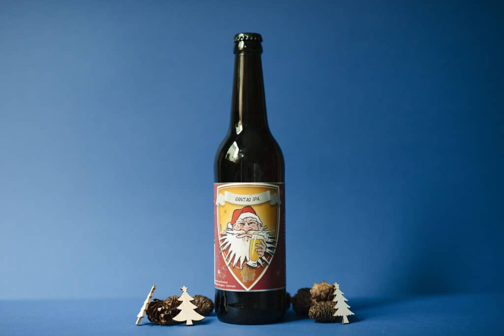 Midtfyns Brygghus   Santas IPA Juleoeltest av utenlandske juleoel 2022