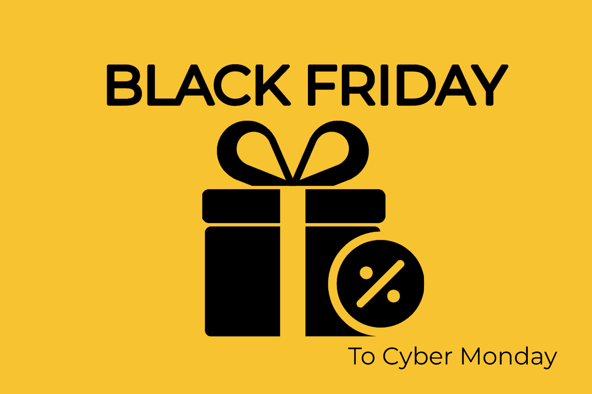 Illustrasjon med tekst Black Friday tilbud 2023   Opplevelser og gavekort hos Oelakademiet