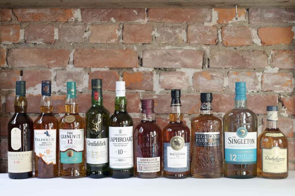 Singlemaltalle | Ølakademiet AS Whiskytest 2022 Bestselgere i klassen single malt