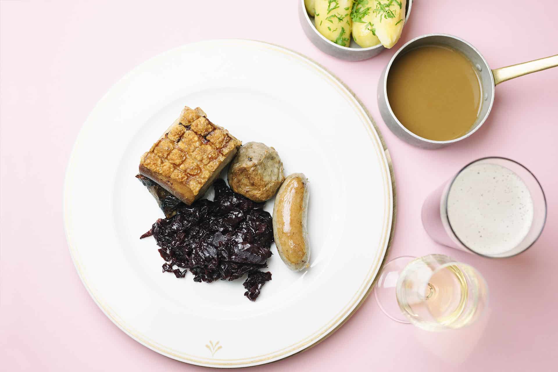 ribbe | Ølakademiet AS Øl til ribbe på tallerken