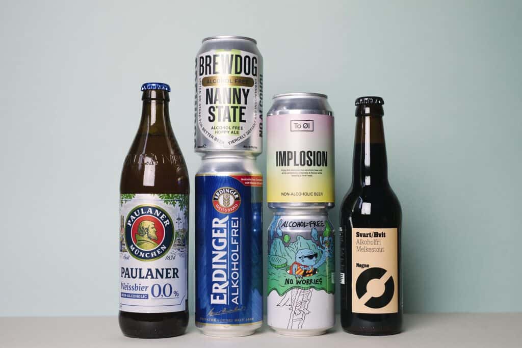 Oelakademietbestselgerealkoholfrioel | Ølakademiet AS Oeltest av de mest solgte alkoholfrie ølene fra Vinmonopolet i 2022