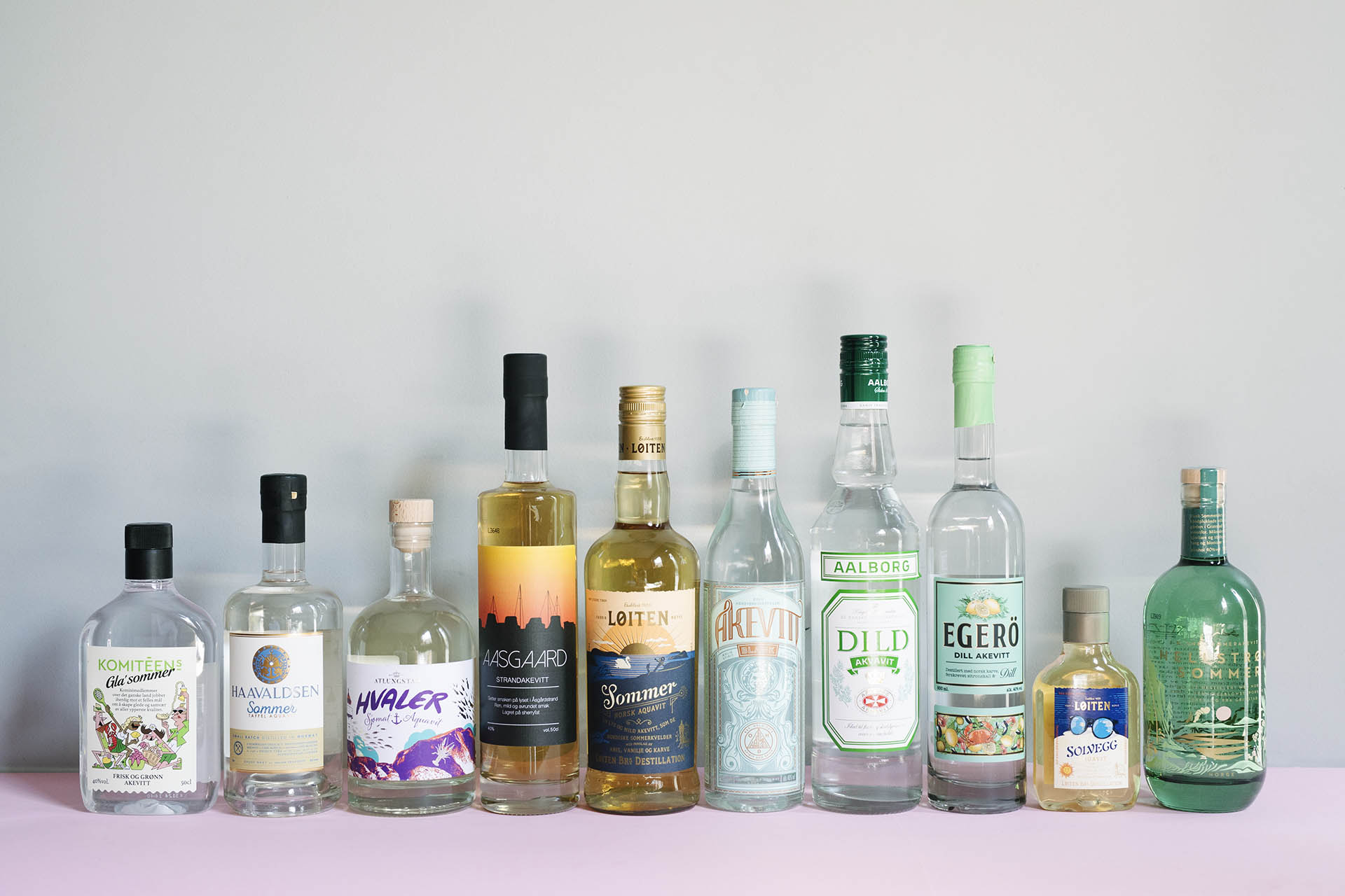 Oelakademietsommerakevitt2023toppkarakterer | Ølakademiet AS Test av sommerakevitt 2023