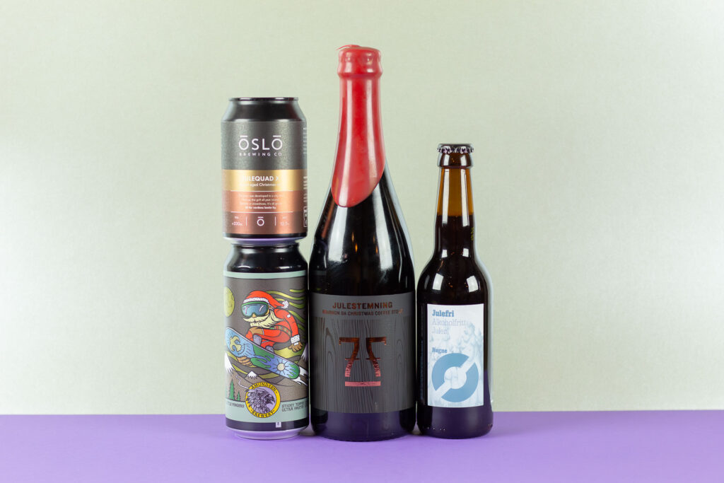 Øl til avec, julesnacks og kos.