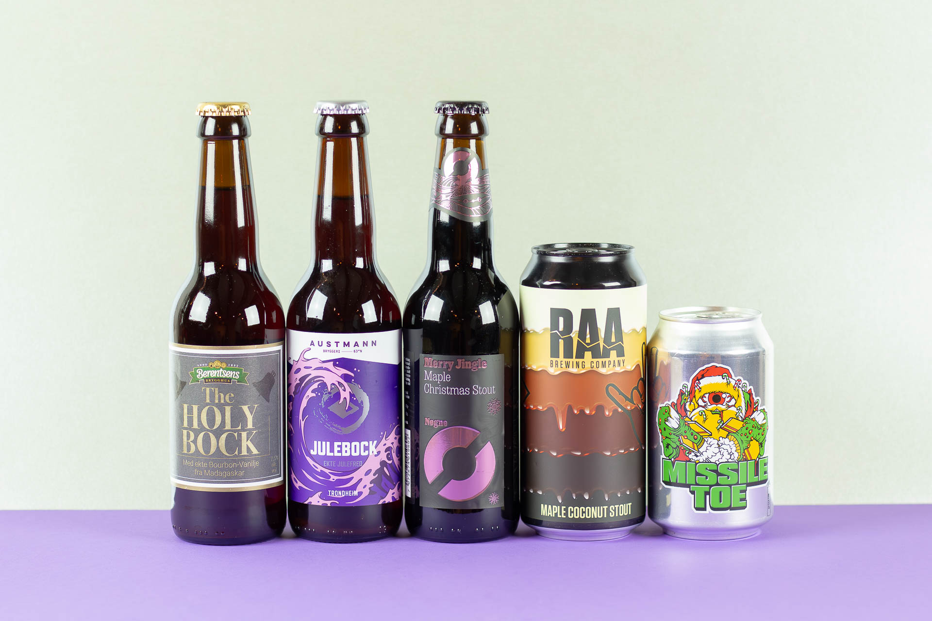 Juleøl og øl til karamellpudding