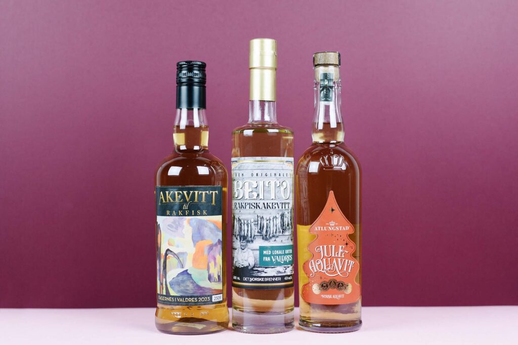 akevittjul2023tilrakfisklutefisk1 | Ølakademiet AS Akevitt til lutefisk og rakfisk 2023