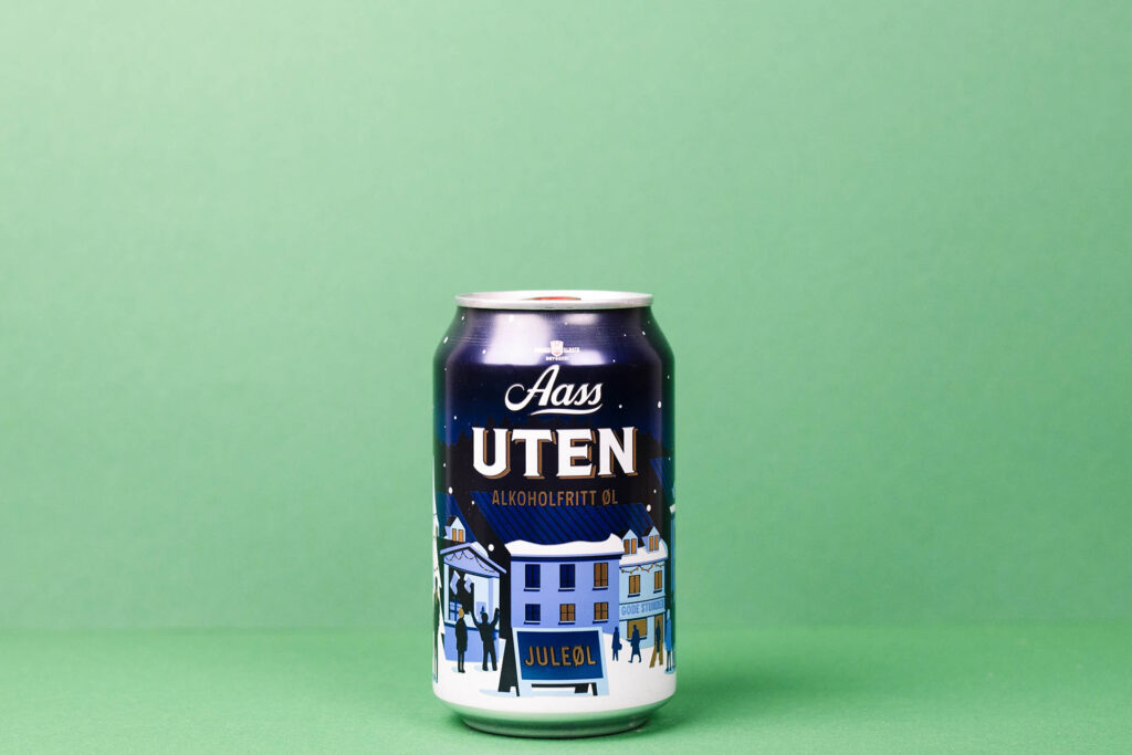 Beste juleøl 2023 butikk Aass   Aass UTEN Juleøl