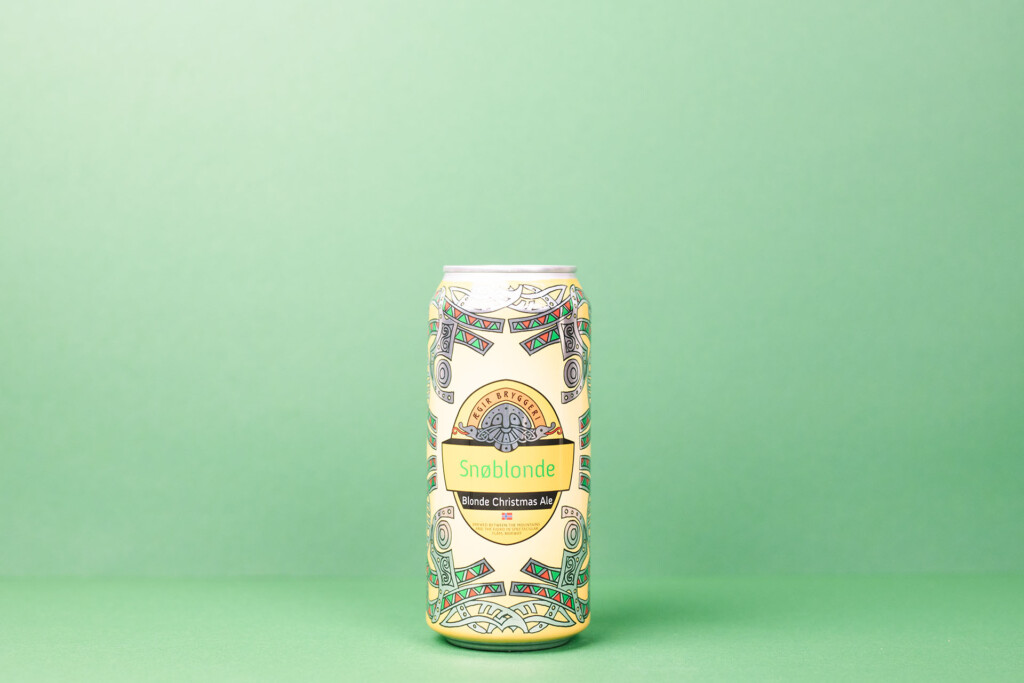 Beste juleøl 2023 butikk Ægir Bryggeri Snøblonde