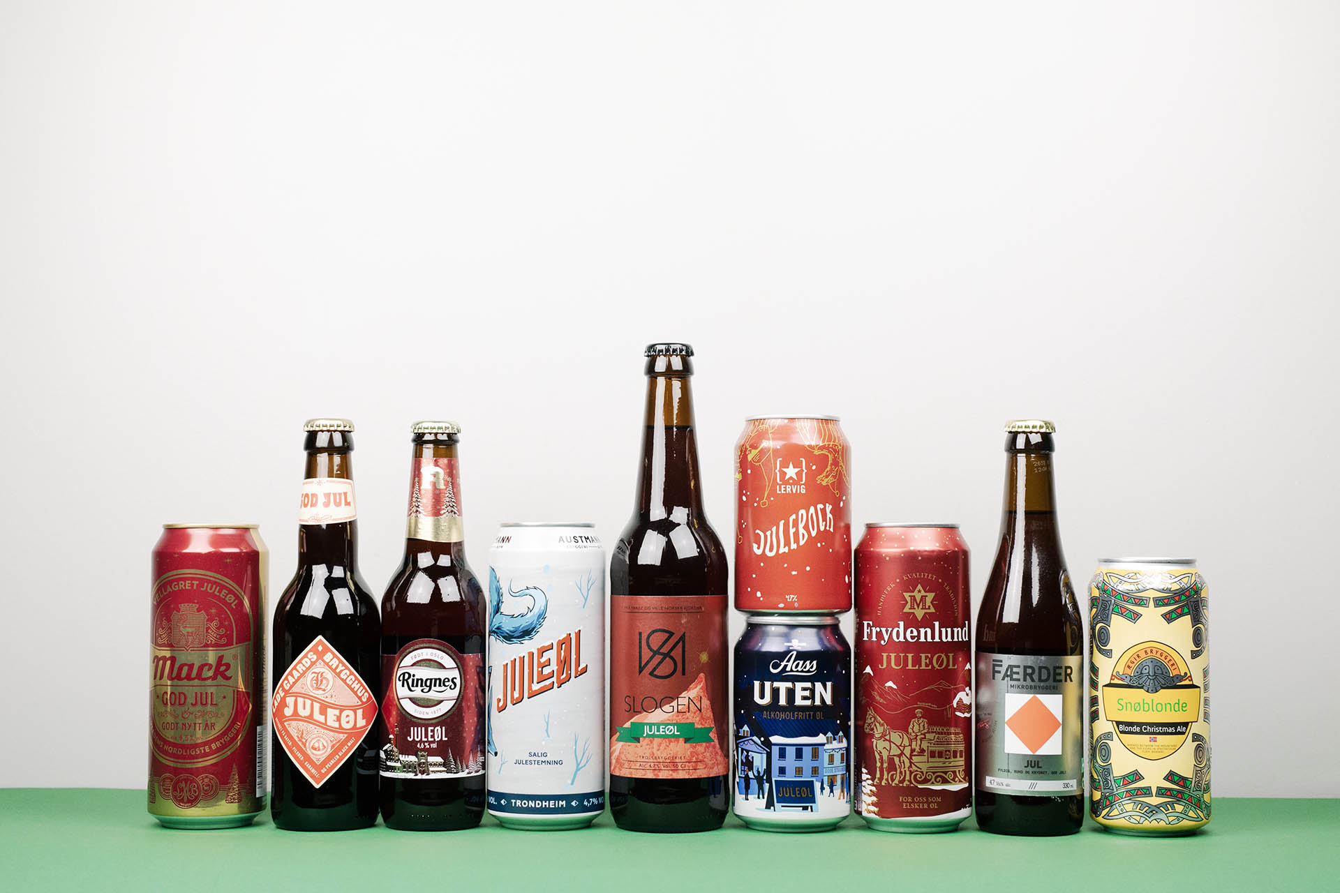 Beste juleøl 2023 fra butikk Juleøltest 2023