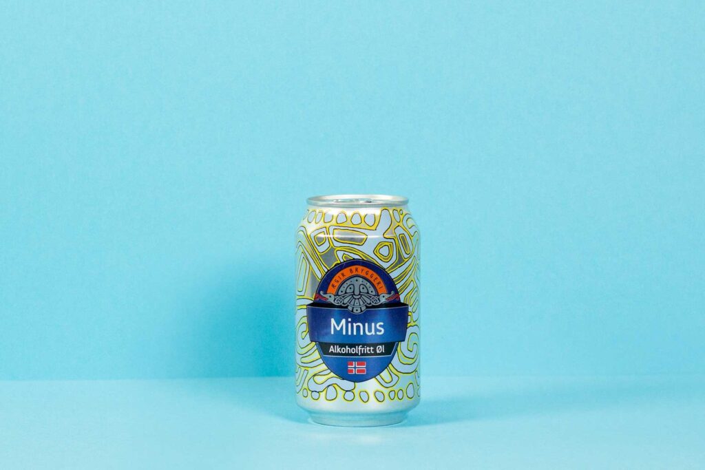 Topp 10   Alkoholfritt øl på Vinmonopolet Ægir Bryggeri Minus 