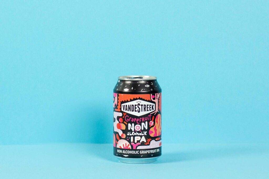 Topp 10   Alkoholfritt øl på Vinmonopolet Vanderstrek Grapefruit Non Alcoholic IPA 