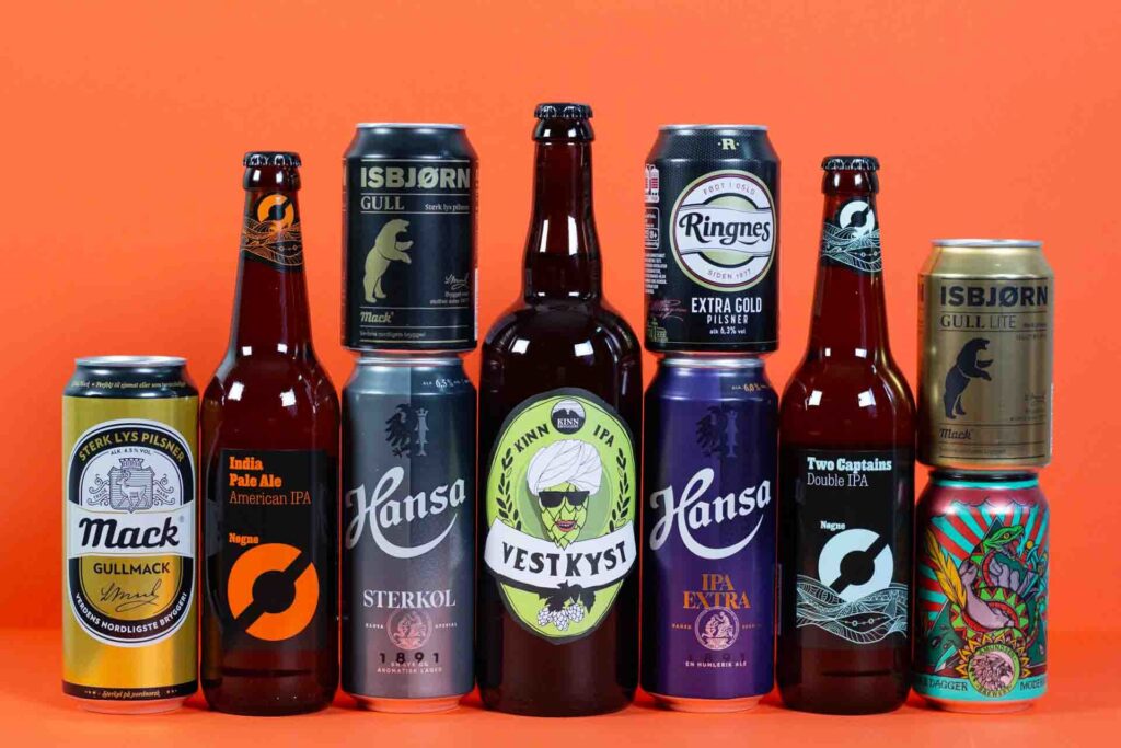 Topp 10   Solgte norske øl på Vinmonopolet