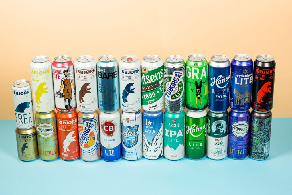 Test av norske Lite-øl 2024. Her er vinnerne og taperne. 
