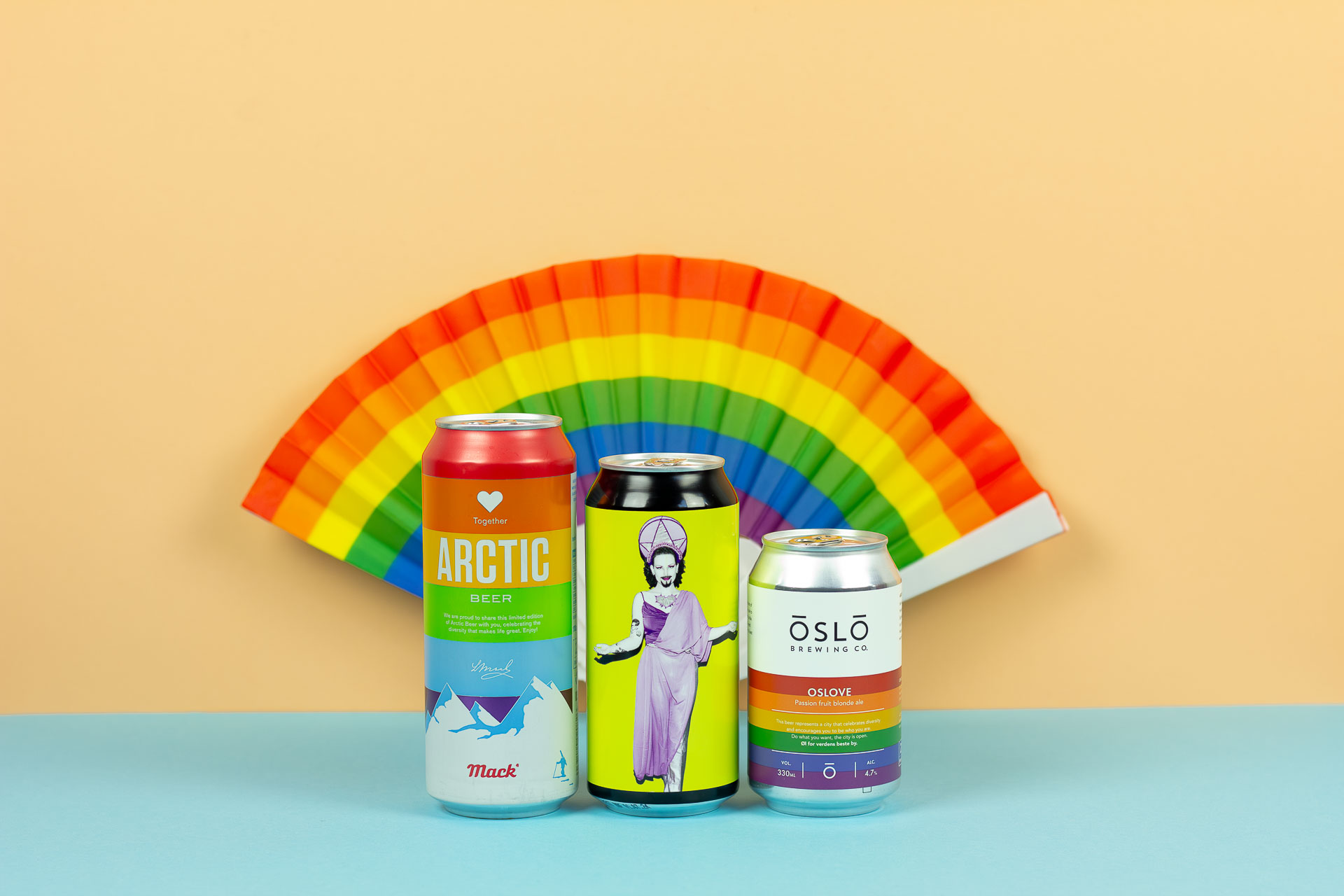 Pride øl til feiringen Pride 2024