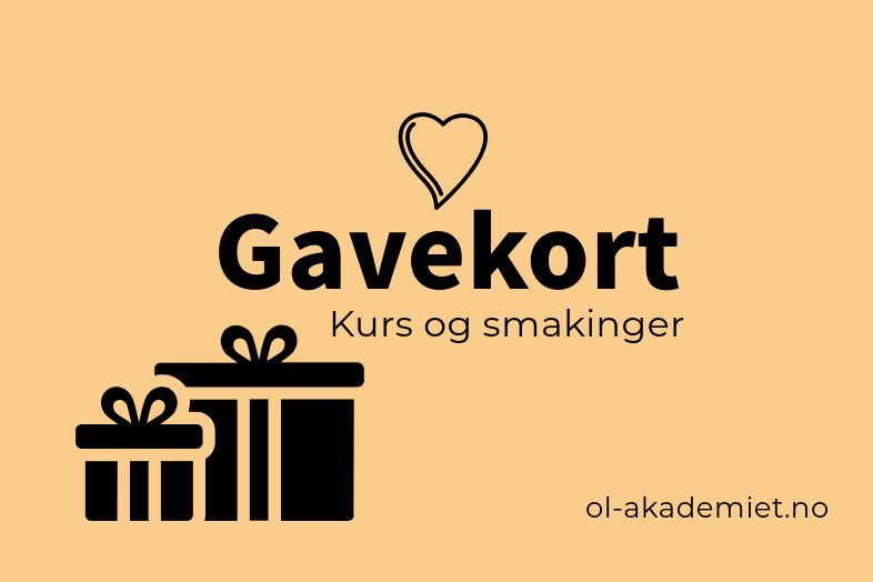 My project kopi 3 5 | Ølakademiet AS Grafikk med tekst Gavkort kurs og smakinger fra Oelakademiet