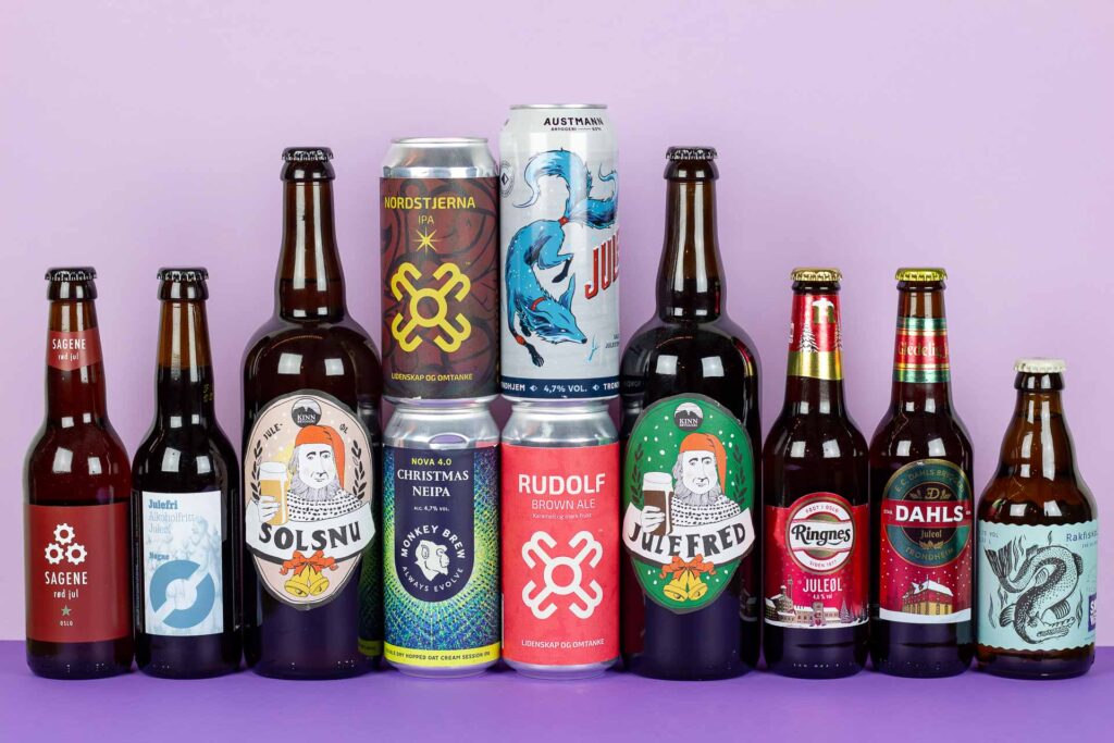 Topp 11 - Beste norske juleøl i butikk 2024