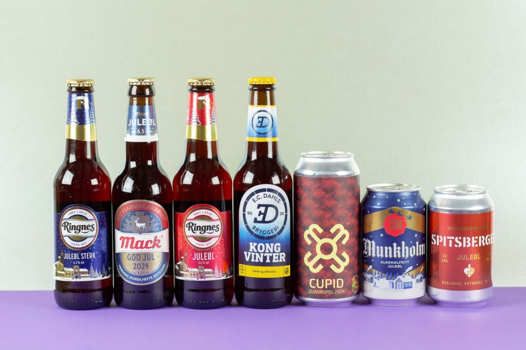 Topp 7 – Norske juleøl til ribbe 2024