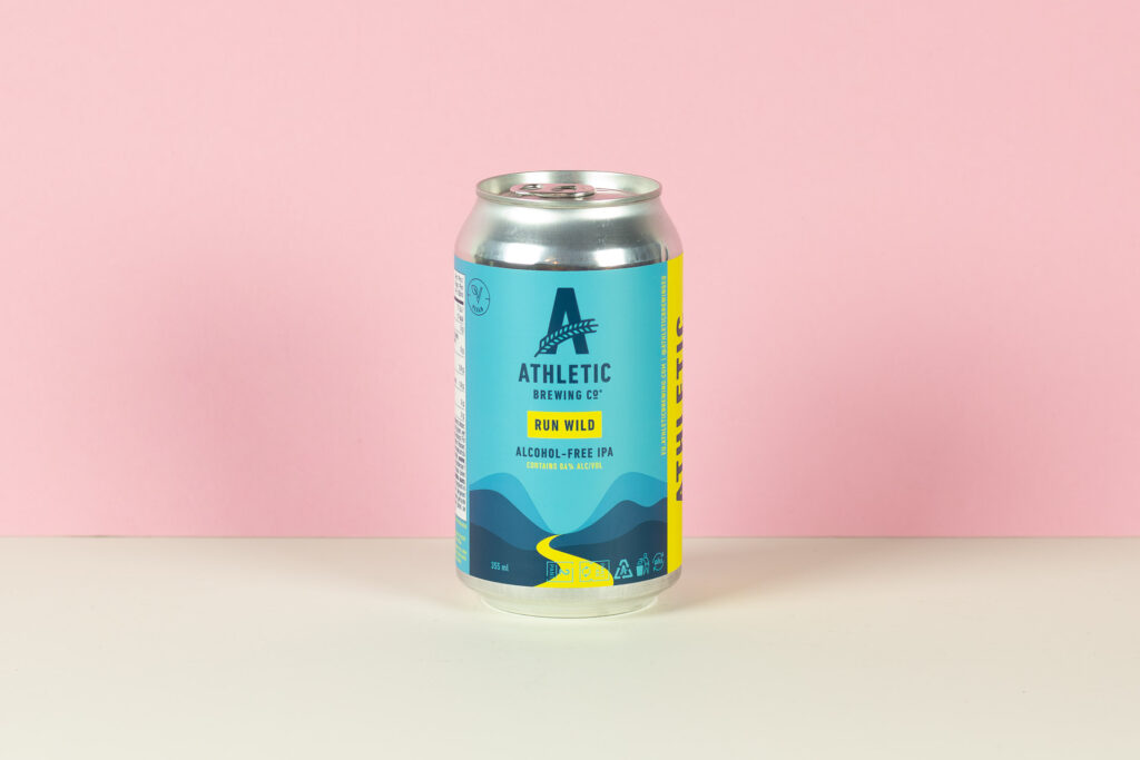 Test av alkoholfritt øl   Bestselgere Polet Athletic Brewing   Athletic Brewing Run Wild Alcohol free IPA