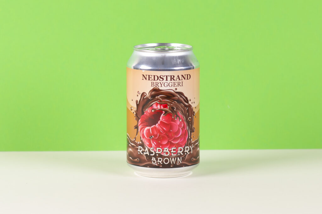 nyheter2025NedstrandBryggeriRaspberryBrown | Ølakademiet AS Øltest nyheter i butikk Nedstrand Bryggeri Rasperry brown